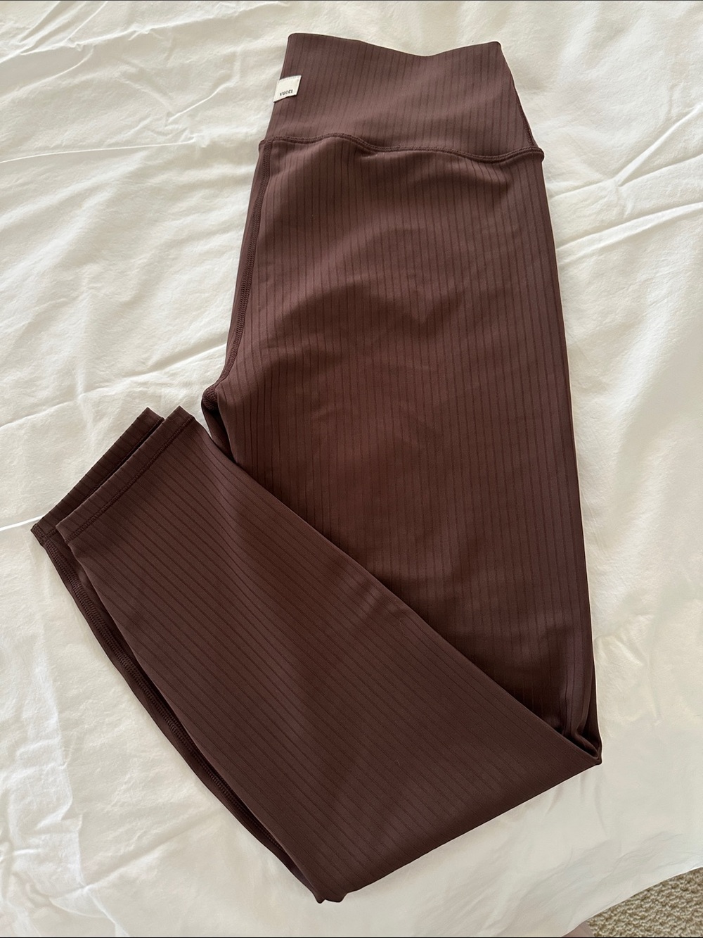 Vuori inversion Ribbed legging - Chocolate Brown